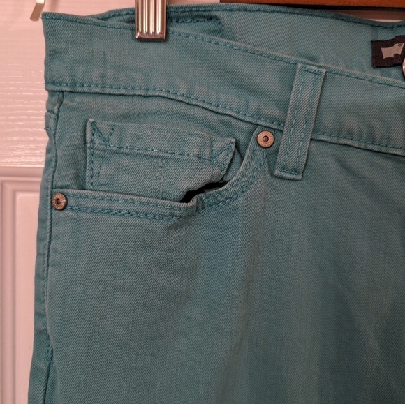 LEVI'S 524 Too Super low Distressed Jeans - Picture 6 of 14